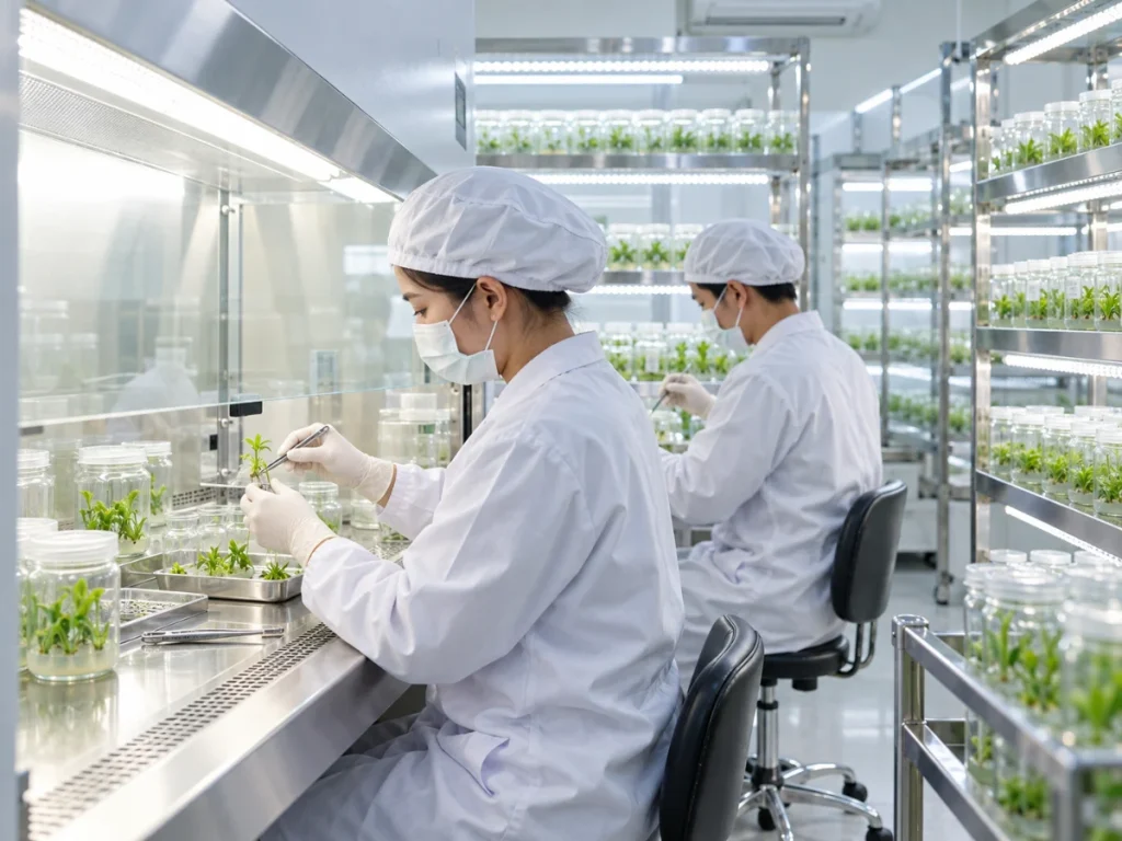 Phòng thí nghiệm nuôi cấy mô keo lai
