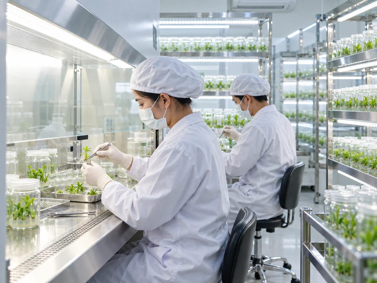 Phòng thí nghiệm nuôi cấy mô keo lai